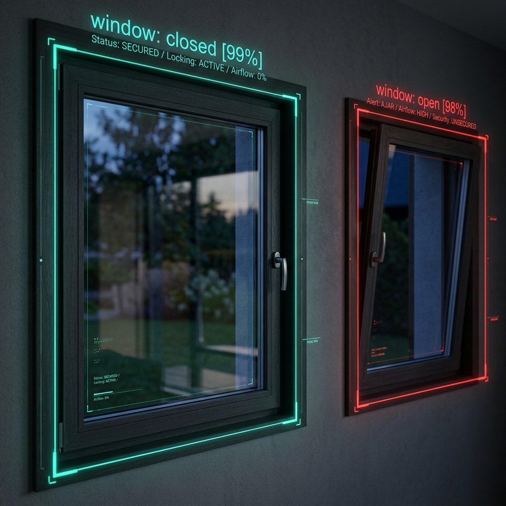 Classificazione Visiva Finestre Aperte/Chiuse con Frigate NVR