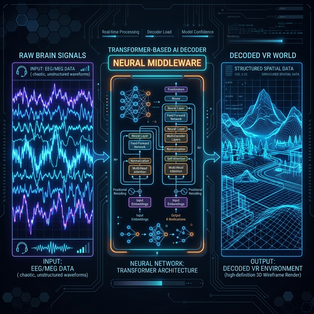 Middleware neurale e decodificatore IA