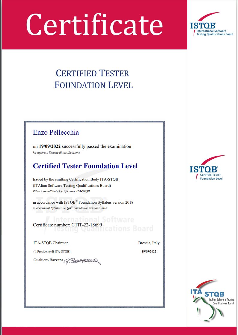 Certificazione