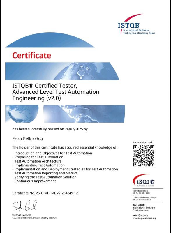 Certificazione