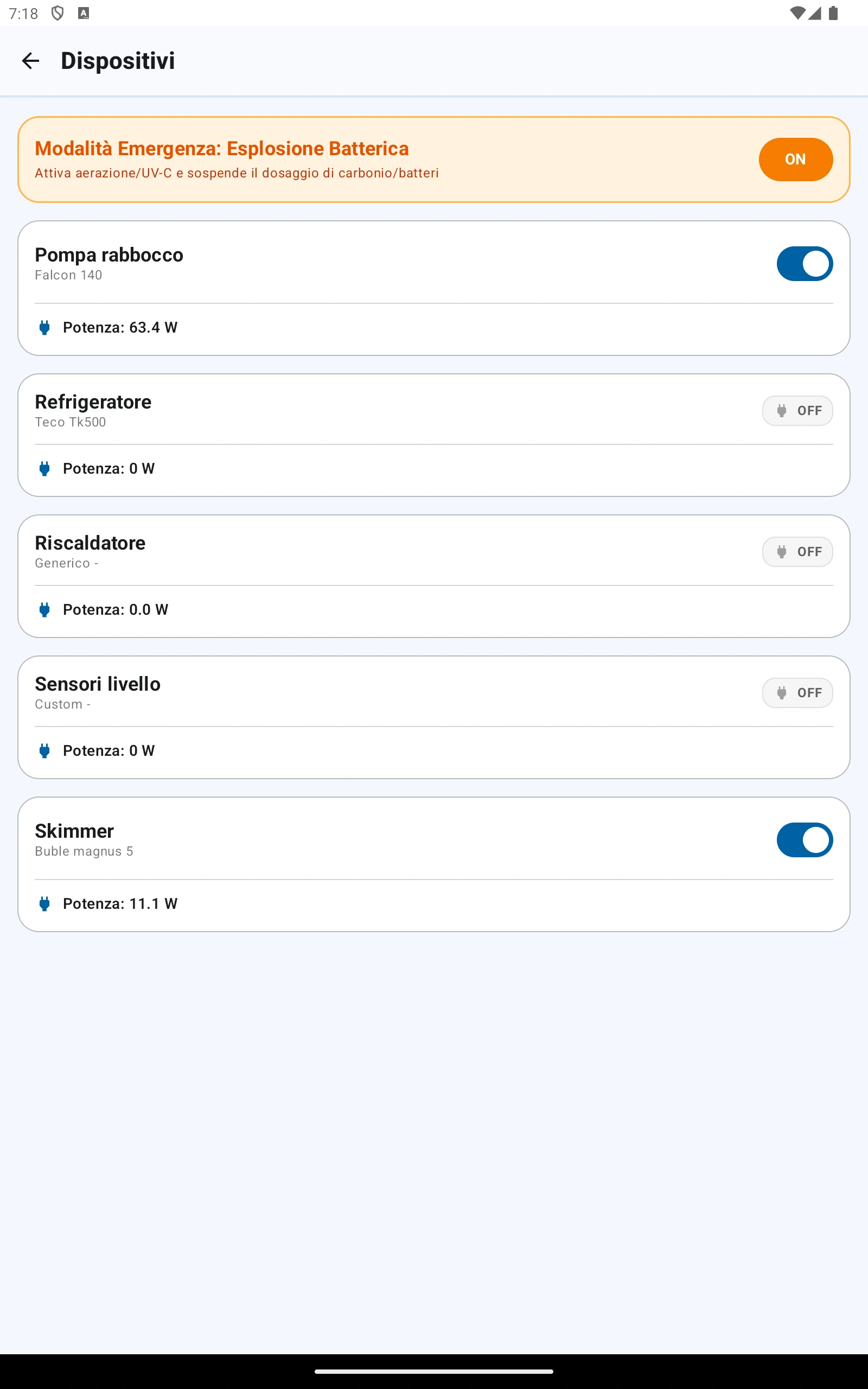 Reef Guru – Controllo Dispositivi & Domotica